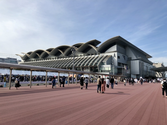 マリンメッセ福岡外観